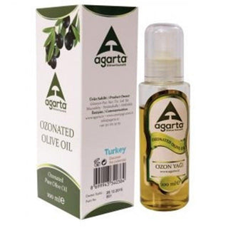 Agarta 100% Natural Ozonated Olive Oil for Skin Care & Massage - 3.38 fl oz, Organic & Holistic Health Product Agarta Ozonated Olive Oil - Natural Skin Care & Massage ozonated olive oil, natural skin care, massage oil, organic skin care products, holistic health products, chemical-free skin care, sensitive skin solutions, natural massage oil, skin nourishment, antioxidants, self-care, relaxation, gift ideas, natural health products