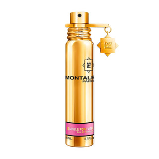 Montale Paris Bubble Forever Eau de Parfum Travel Spray - Warm & Spicy Fragrance for Women Montale Paris Bubble Forever Eau de Parfum Travel Spray Montale Paris perfume, Eau de Parfum travel spray, Warm & Spicy fragrance, Gourmand scent, Travel-sized perfume, Women's fragrance, Luxury perfume, Unique fragrances, Travel spray, Aluminum bottle, Grapefruit scent, Orange Blossom fragrance, Vanilla perfume
