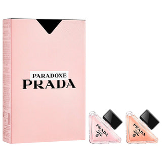Prada Paradoxe Mini Discovery Set: Travel Perfume - Floral Fragrance Sample, Includes Paradoxe & Virtual Flower Eau de Parfum Prada Paradoxe Mini Perfume Set - Travel Floral Fragrance Prada Paradoxe, Paradoxe perfume set, Mini perfume set, Travel size perfume, Floral fragrance sample, Paradoxe Virtual Flower, Designer perfume set, Luxury fragrance, Eau de Parfum, Fragrance Discovery Set, perfume, fragrance, travel perfume, gift set, floral scent, women's perfume, sample set, luxury beauty, travel size, desi
