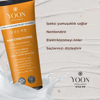 yoon biotin b7 and collagen hair care cream, vegan hair care product with biotin and collagen, moisturizing and nourishing hair cream Yoon Biotin B7 & Collagen Moisturizing Nourishing Vegan Hair Care Cream - Deeply Nourishing for K-Beauty Enthusiasts | 200 ml Yoon Biotin B7 & Collagen Vegan Hair Care Cream 200 ml yoon, vegan-hair-care, biotin, collagen, k-beauty, moisturizing-cream, hair-treatment, natural-beauty, deep-nourishment, ai-generated