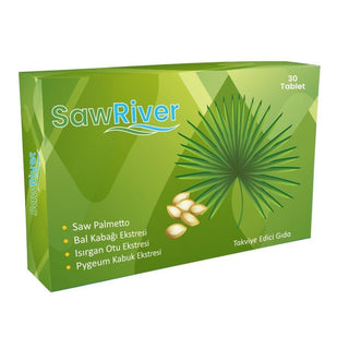 sawriver-30-tablet-packaging, sawriver-30-tablet-angled SawRiver Saw Palmetto Supplement - 30 Tablets SawRiver Saw Palmetto Supplement - 30 Tablets sawrivertablet, sawpalmetto, dietarysupplement, men'shealth, naturalhealth, wellness, adults, vitamins, herbalextracts, ai-generated