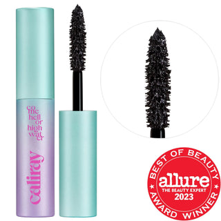 Mini Come Hell or High Water: Volumizing & Lengthening Tubing Mascara - Water Resistant, Smudge-Proof, Vegan, Cruelty-Free Mascara for Long-Lasting Definition Mini Come Hell or High Water Tubing Mascara - Long-Lasting & Vegan tubing mascara, water resistant mascara, long wearing mascara, clean beauty mascara, vegan mascara, cruelty free mascara, volumizing mascara, lengthening mascara, smudge proof mascara, mascara, eye makeup, clean beauty, vegan, cruelty-free, water resistant, long wearing, volumizing, le