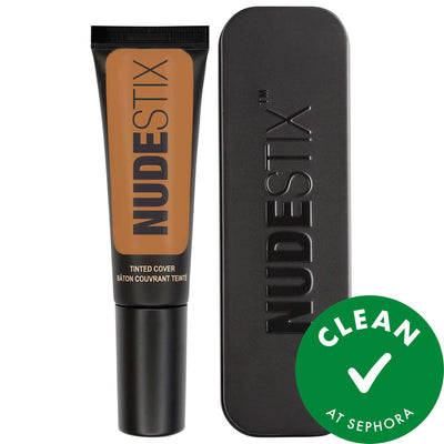 CLEAN Beauty Tinted Cover Liquid Foundation - Natural, Lightweight, Buildable Coverage for All Skin Types - Vegan, Cruel