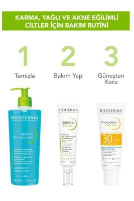 Bioderma Sebium Foaming Gel 200ml - Dermatologically Tested Face Wash for Oily Skin, Soap-Free & Paraben-Free Bioderma Sebium Foaming Gel 200ml - Gentle Face Wash for Oily Skin Bioderma Sebium Foaming Gel, facial cleanser for oily skin, dermatologically tested face wash, soap-free cleanser, paraben-free skincare, acne prone skin care, oily skin care, combination skin care, gentle face wash, zinc sulfate, copper sulfate, D.A.F.™ Complex