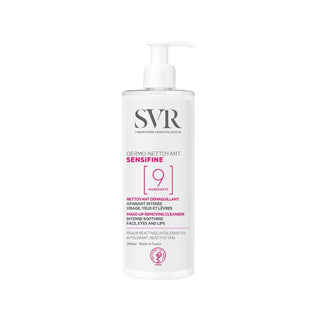 SVR Sensifine Face Cleansing Milk for Sensitive Skin - Gentle Makeup Remover & Cleanser, 13.53 fl oz SVR Sensifine Gentle Face Cleansing Milk - Sensitive Skin Makeup Remover sensitive skin cleanser, makeup remover milk, dermo-cleansing milk, gentle skincare, SVR Sensifine, face cleansing milk, sensitive skin care, dermatologically tested, gentle makeup remover, skincare for sensitive skin, cleansing milk for sensitive skin, non-irritating cleanser