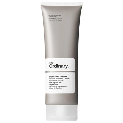 Squalane Cleanser: Hydrating Makeup Remover for Dry & Sensitive Skin | Gentle, Vegan & Cruelty-Free Facial Cleanser, Non
