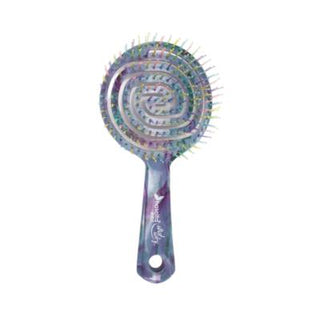 nascita pro 3d oval hair brush purple marble, close up of nascita pro hair brush with fine bristles Nascita Pro Hair Brush - 3D Oval | 17 Purple Marble Nascita Pro Hair Brush - 3D Oval Purple Marble nascita, hair-care, oval-hair-brush, purple-marble, beauty-tools, detangling-brush, anti-static, hair-brush, professional-beauty, ai-generated