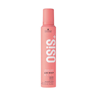 Osis Hair Styling Mousse - Air Whip 200ml - Flexible Hold, Heat Damage Protection Osis Air Whip Hair Mousse - Flexible Hold & Heat Protection Hair styling mousse, Volume and hold, Pre-blow-dry product, Heat damage protection, Flexible styling, Hair care, Styling products, Volume enhancer, Heat protectant, Hair mousse, Osis Air Whip, 200ml, Flexible hold, Lightweight hair product, Non-greasy hair product