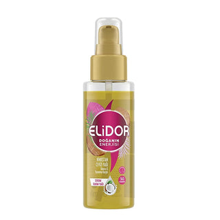 Elidor Coconut Oil Hair Serum: Damage Repair, Strengthening & Shine - Natural, Paraben-Free Formula, Lightweight & Nourishing - 2.7 fl oz Elidor Coconut Oil Hair Serum - Repair & Shine hair serum, coconut oil hair serum, damage repair hair serum, hair strengthening serum, natural hair serum, paraben-free hair serum, hair care coconut oil, hair repair oil, Elidor hair serum, hair oil, coconut oil, hair repair, strengthening, shine, hydration, natural hair care, paraben free, recyclable, eco-friendly, hair tr
