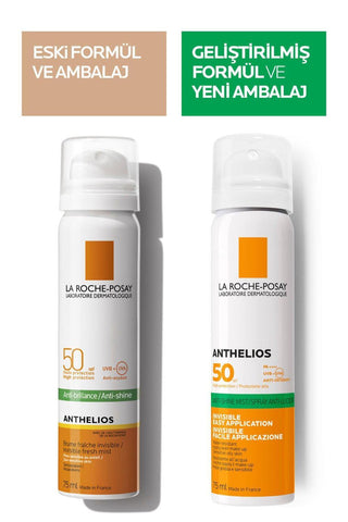 La Roche Posay Anthelios Anti Shine Spray SPF50 Facial Sunscreen - Non-Greasy...