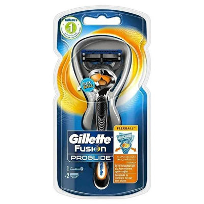 Gillette Fusion ProGlide Flexball Razor with Refill - Close Shave, Maximum Comfort, Precision Trimmer - Men's Manual Raz