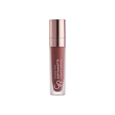 Golden Rose Soft Matte Creamy LipColor: Moisturizing, Long Lasting Lipstick with Jojoba & Avocado Oil - Intense Color, C