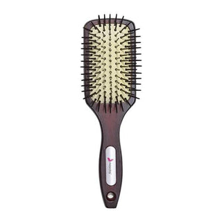 Nascita Truva Wood Hair Brush for Gentle Detangling - Natural Hair Care Tool for Healthy Hair Nascita Truva Wood Hair Brush - Gentle Detangling wooden hair brush, Truva wood hair brush, gentle hair detangling, natural hair care tools, Nascita hair brush, hair care, detangling brush, wooden hair care, healthy hair, hair brush, natural hair brush, hair detangler