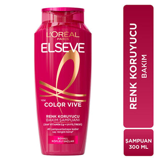 L'Oreal Paris Elseve Color Vive: The Ultimate Color Protecting Shampoo with UV Filter for Vibrant, Long-Lasting Color & Silky Shine - 10.14 fl oz L'Oreal Color Vive: Color Protecting Shampoo - UV Protection color protecting shampoo, UV protection hair, color treated hair shampoo, Loreal Color Vive, shampoo for color treated hair, hair color protection, sun protection shampoo, hair vibrancy shampoo, color safe shampoo, color treated hair, hair, shampoo, UV protection, vitamin Cg, cationic agent, nourishing f