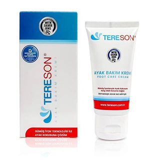Tereson Silver Ion Anti-Odor Foot Cream: Eliminate Foot Odor, All-Day Freshness & Moisturizing Relief - Best Foot Care Treatment Tereson Foot Cream: Eliminate Odor & Get Fresh, Healthy Feet foot odor cream, anti odor foot cream, silver ion foot cream, foot cream for sweaty feet, deodorizing foot cream, foot care products, best foot odor treatment, foot cream, foot care, anti-odor, silver ions, sweaty feet, foot hygiene, foot freshness, moisturizing, refreshing, foot care routine, daily foot care, post-worko