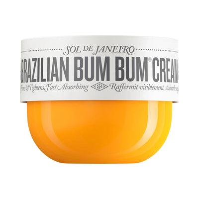 Sol de Janeiro Brazilian Bum Bum Visibly Firming Refillable Body Cream with Caffeine-Rich Guarana - Non-Greasy Hydrating