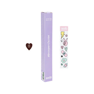 Soda Ultra Thin Eyebrow Pencil 003 - Precise Eyebrow Definition with Fine 0.06g Tip Soda Ultra Thin Eyebrow Pencil 003 Eyebrow Pencil, Ultra Thin Eyebrow Pencil, Soda Eyebrow Pencil, Precise Eyebrow Definition, Fine Eyebrow Makeup Tool, Beauty, Makeup, Cosmetics, Eyebrow Makeup, Precise Makeup, Travel-sized Makeup, Beauty Essentials