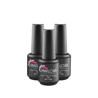 Maklora Professional Three Step Gel Nail Polish - Long Lasting, Salon Quality Finish - 15 ml Maklora 3 Step Gel Polish - Long Lasting Nail Finish Gel Nail Polish, Three Step Gel Polish, Long Lasting Nail Polish, Maklora Gel Polish, Kalıcı Oje, Nail Care, Beauty Essentials, Salon Quality At Home, DIY Nail Polish, Long Lasting Beauty Solutions, Nail Polish, Gel Polish, Maklora, Professional Nail Care