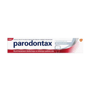 Parodontax Whitening Toothpaste: Advanced Formula for Healthy Gums & Strong, Whiter Teeth - Daily Fluoride Protection, Enhanced Taste, 2.54 fl oz Parodontax Whitening Toothpaste: Healthy Gums & Whiter Teeth whitening toothpaste, fluoride toothpaste, gum health toothpaste, sodium bicarbonate toothpaste, parodontax toothpaste, toothpaste for healthy gums, teeth whitening toothpaste, daily fluoride toothpaste, gum health, teeth whitening, sodium bicarbonate, fluoride, enhanced flavor, healthy gums, reduce gum 