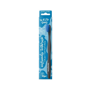 The Eco Gang Vegan Ultra Soft Plant-Based Toothbrush - Eco-Friendly Oral Care for Sensitive Teeth Vegan Toothbrush for Sensitive Teeth | The Eco Gang Vegan Toothbrush, Eco-Friendly Oral Care, Soft Bristle Toothbrush, Plant-Based Toothbrush, Sensitive Teeth Toothbrush, Sustainable Oral Care, Cruelty-Free, Eco-Conscious, Green Living, Oral Hygiene, Vegan Personal Care, Biodegradable Toothbrush, Compostable Toothbrush