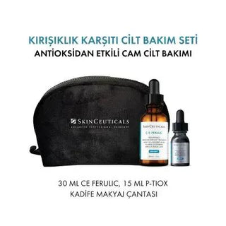 Skinceuticals Anti-Aging Super Duo: CE Ferulic & Peptide Serum - Wrinkle Reduction, Antioxidant Protection & Enhanced Skin Elasticity Skinceuticals Anti-Aging Serum: Wrinkle Reduction & Radiant Skin anti-aging serum, wrinkle reduction, antioxidant skincare, skin elasticity, Skinceuticals C E Ferulic, peptide serum, anti-wrinkle set, skin rejuvenation, anti-aging, wrinkles, fine lines, antioxidant protection, environmental damage, skin health, radiant skin, youthful skin, skincare, beauty, C E Ferulic Serum,