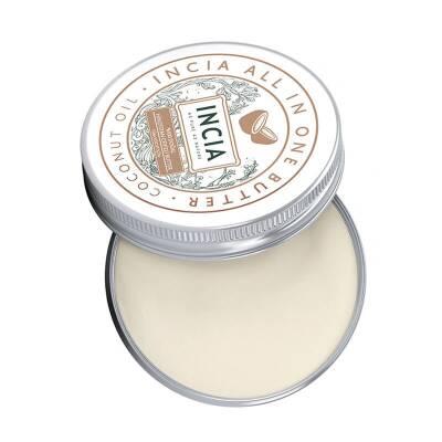 Incia Natural Coconut Butter for Skin and Hair Care - Moisturizing, 100% Natural Ingredients, Chemical-Free Beauty Produ
