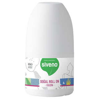 Siveno Natural Deodorant Roll-On for Women - Cruelty-Free, Vegan, 1.69 fl oz