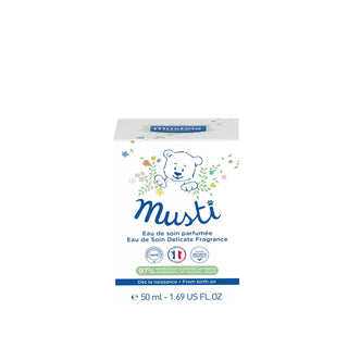 Mustela Musti Eau de Soin 50 ml - Gentle Baby Care Product for Sensitive Skin Mustela Musti Eau de Soin 50ml - Gentle Baby Care Mustela Musti Eau de Soin, baby care products, gentle baby care, Mustela 50 ml, Eau de Soin for babies, baby skin care, gentle skincare, natural baby products, hypoallergenic baby care, travel baby care, daily baby care, Mustela baby care, sensitive skin care