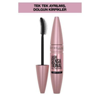 Maybelline New York Lash Sensational Waterproof Mascara - Volumizing, Lengthening Black Mascara for Dramatic Eye Look Maybelline Lash Sensational Waterproof Mascara - Volumizing & Lengthening Maybelline Lash Sensational Mascara, Waterproof Mascara, Volumizing Mascara, Lengthening Mascara, Black Mascara, Makeup, Cosmetics, Eye Makeup, Lash Enhancement, Dramatic Eye Look, Long-lasting Makeup, Smudge-proof, Waterproof Makeup, Beauty Essentials, Gift for Her