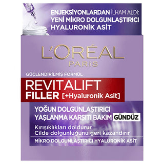 L'Oreal Paris Revitalift Filler Hyaluronic Acid Anti-Aging Day Cream: Intense Hydration, Wrinkle Filler & Skin Plumping for Youthful Radiance L'Oreal Revitalift: Hyaluronic Acid Anti-Aging Day Cream hyaluronic acid cream, anti-aging day cream, wrinkle filler cream, skin plumping cream, Loreal Revitalift Filler, intense hydration face cream, age defying skincare, face moisturizer for mature skin, hyaluronic acid, anti-aging, wrinkle filler, skin plumping, Loreal, Revitalift, hydration, face cream, moisturize
