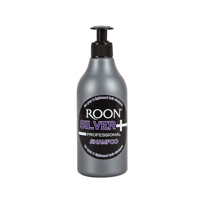 Roon Silver Shampoo 500ml - Antimicrobial Hair Care for Healthy Scalp & Shine
