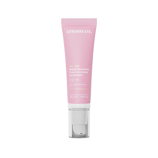Cream Co. SPF 50 Broad Spectrum Color Corrector Sunscreen CC Cream - Evens Skin Tone & Protects Against UV Rays Cream Co. SPF 50 CC Cream Sunscreen - Protect & Even Skin Tone SPF 50 sunscreen, Broad Spectrum Sunscreen, Color Correcting CC Cream, Sunscreen for daily use, Skin tone evening sunscreen, Daily sun protection, Natural finish sunscreen, Skincare with makeup, UVA and UVB protection, CC Cream, Sun care, Skin protection