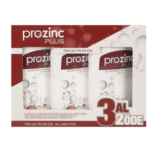 Prozinc Plus Shampoo - Anti-Hair Loss, Dermatologically Tested, Paraben-Free - 10.14 fl oz