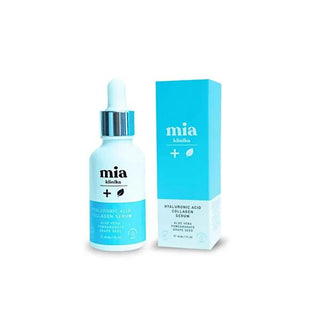 Mia Klinika Hyaluronic Acid and Collagen Serum for Anti-Aging and Hydration - 30ml Mia Klinika Hyaluronic Acid Serum for Anti-Aging & Hydration Hyaluronic Acid Serum, Collagen Serum, Anti-aging skincare, Moisturizing serum for dry skin, Natural skincare with plant extracts, Skincare for sensitive skin, Hydrating serum, Anti-wrinkle serum, Serum for fine wrinkles, Skincare with Niacinamide, Organic skincare products, Serum for dry skin, Skincare routine products