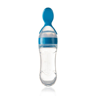 Babyjem Baby Squeeze Spoon - Easy Feeding, BPA Free, Silicone Spoon for Babies - Mavi Baby Squeeze Spoon - Easy Feeding for Babies baby squeeze spoon, baby feeding spoon, BPA free baby utensils, silicone baby spoon, easy feeding for babies, baby feeding solutions, baby care products, parenting essentials, baby utensils, baby products