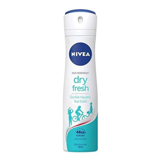 Nivea Dry Fresh Deodorant - 48-Hour Protection, Dermatologically Tested, Long-Lasting Anti-perspirant for Men & Women Nivea Dry Fresh Deodorant - 48 Hour Protection Nivea Deodorant, Dry Fresh Deodorant, Long-lasting Anti-perspirant, Dermatologically Tested Deodorant, 48-hour Protection Deodorant, Anti-perspirant Deodorant, Personal Care, Hygiene Products, Freshness, Confidence, Sensitive Skin, Sweat Protection, Body Odor, Deodorant Spray, Nivea Dry Fresh, Long Lasting Deodorant
