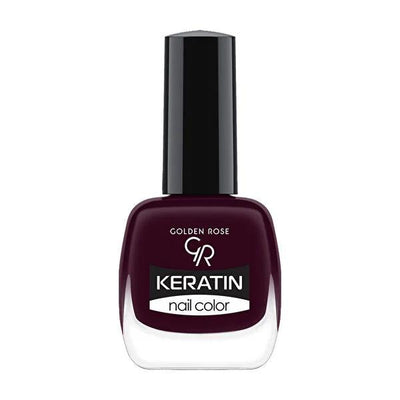Golden Rose Keratin Nail Polish - Long-Lasting Nail Color No. 45