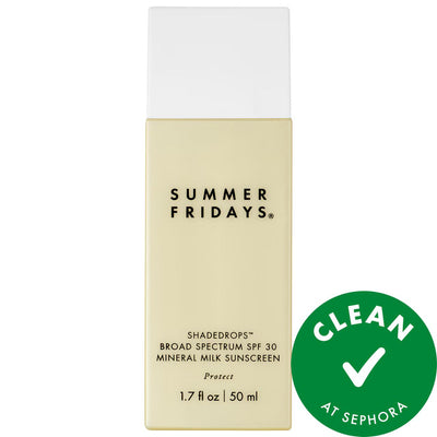 ShadeDrops Mineral Sunscreen SPF 30: Reef-Friendly, Lightweight Protection for Sensitive Skin - Vegan & Cruelty-Free
