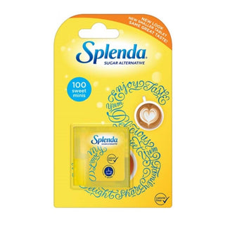 Splenda Sugar Substitute Tablets 100 Count - Low-Calorie Sweetener for Diabetic & Diet-Conscious Consumers Splenda Sugar Substitute Tablets 100 Count Splenda, sugar substitute, low-calorie sweetener, sukraloz, diabetic sweetener, sugar alternative, diet sweetener, healthy sweetening, low-carb sweetener, calorie conscious sweetener, Aspartam free, Sakarin free, efervesan tablet, dissolving sweetener