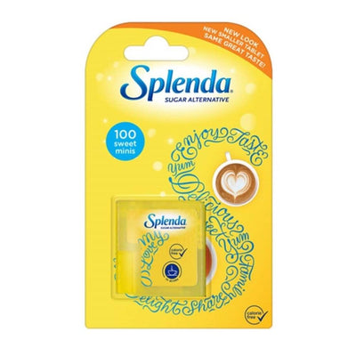 Splenda Sugar Substitute Tablets 100 Count - Low-Calorie Sweetener for Diabetic & Diet-Conscious Consumers