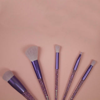 Nascita Professional 5-Piece Makeup Brush Set - High-Quality Synthetic Bristles for Flawless Application Nascita 5-Piece Makeup Brush Set - Professional Quality makeup brush set, Nascita makeup brushes, professional makeup tools, high-quality makeup brushes, 5-piece brush set, beauty essentials, makeup for professionals, synthetic bristles, cosmetic brushes, beauty tools, gift ideas for beauty lovers