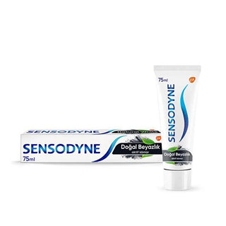 Sensodyne Activated Charcoal Toothpaste for Sensitive Teeth - Natural Whitening - 75ml Sensodyne Activated Charcoal Toothpaste for Sensitive Teeth Sensodyne toothpaste, toothpaste for sensitive teeth, activated charcoal toothpaste, natural whitening toothpaste, sensitive teeth care, oral care, dental care, whitening toothpaste, gentle toothpaste, daily oral hygiene