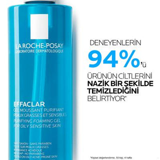 La Roche-Posay Effaclar: Oil Control & Acne Defense Facial Cleansing Gel - 400ml | Deep Pore Cleanser with Salicylic Acid La Roche-Posay Effaclar: Acne & Oil Control Cleansing Gel La Roche Posay Effaclar Gel, oily skin cleanser, acne-prone skin wash, salicylic acid face wash, paraben free cleanser, pore cleansing gel, facial cleansing gel, acne treatment cleanser, oily skin, acne-prone skin, salicylic acid, paraben-free, pore cleansing, facial cleansing, acne treatment, face wash, skin care, skincare, clean