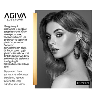 Agiva Ylang Ylang Lipozomed C Hair Volumizing Powder: Add Volume, Reduce Oil & Achieve a Matte Finish Agiva Hair Volumizing Powder: Volume & Matte Finish hair volumizing powder, volumizing hair powder, ylang ylang hair powder, liposomed c hair powder, matte finish hair powder, hair volume powder, oily hair powder, hair styling powder, hair powder, volumizing powder, ylang ylang, liposomed c, matte finish, oily hair, hair styling, volume, texture, hair care, beauty, styling product, fine hair, limp hair, hai