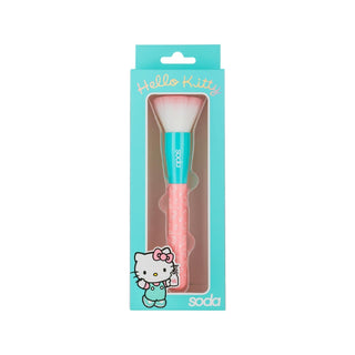 Soda Hello Kitty Makeup Brush - Soft Bristles, Affordable Powder Brush for Makeup Enthusiasts Soda Hello Kitty Makeup Brush - Soft & Affordable Hello Kitty makeup brush, powder brush, Soda brand cosmetics, affordable makeup tools, Hello Kitty beauty products, makeup enthusiasts, cosmetic brushes, beauty accessories, fun makeup tools, cute makeup brushes