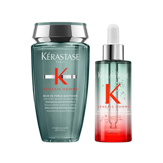 Kerastase Genesis Homme: Hair Loss Treatment for Men - Anti Hair Fall & Complete Hair Care Set Kerastase Genesis Homme: Hair Loss Treatment Set for Men hair loss treatment for men, hair care set for men, Kerastase Genesis Homme, anti hair fall set, discounted hair products, hair loss treatment, hair care benefits, discounted offer, Genesis Homme product line, hair care, men's hair care, anti-hair loss, hair thickening, hair strengthening, men's grooming, beauty products, hair nourishment, hair revitalizatio