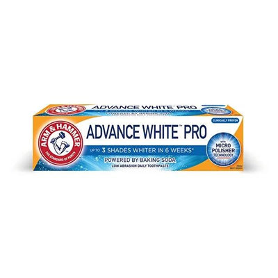 Arm & Hammer Advance White Pro: Teeth Whitening Toothpaste | Baking Soda Formula for Deep Cleaning, Stain Removal & Fres