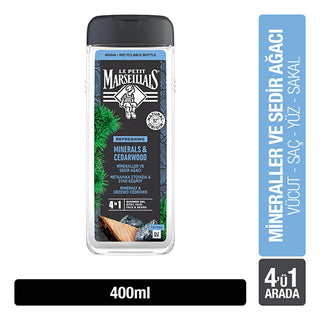 le petit marseillais mineral sandalwood shower gel 400 ml bottle Le Petit Marseillais Mineral & Sandlewood Shower Gel 400 ml - Energizing Body Cleanser for Men Mineral Sandlewood Shower Gel - Le Petit Marseillais le-petit-marseillais, shower-gel, men-grooming, energizing-body-cleanser, hair-and-body-wash, mineral-sandalwood, moisturizing-gel, luxury-shower, ai-generated, bath-and-body
