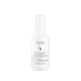 Vichy Capital Soleil UV-Age Daily SPF 50 Anti-Aging Face Cream - Daily Sun Protection with SPF 50, Anti-Aging Properties Vichy Capital Soleil UV-Age Daily SPF 50 Face Cream Anti-aging face cream, SPF 50 sunscreen, Daily sun protection, Vichy Capital Soleil, UV-Age Daily, skincare, sun protection, anti-aging, face cream, daily moisturizer, sunscreen for face