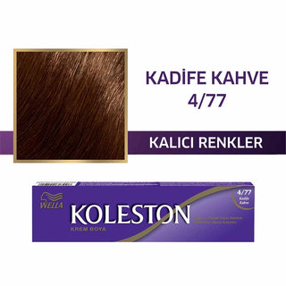 wella koleston hair color 4/77 velvet brown packaging, application of wella koleston velvet brown hair dye Wella Koleston Hair Color - Velvet Brown 4/77 | 1.7 fl oz Wella Koleston Hair Color 4/77 - Velvet Brown wella, koleston, hair-color, velvet-brown, 4-77, beauty, hair-dye, non-drip, shine, ai-generated